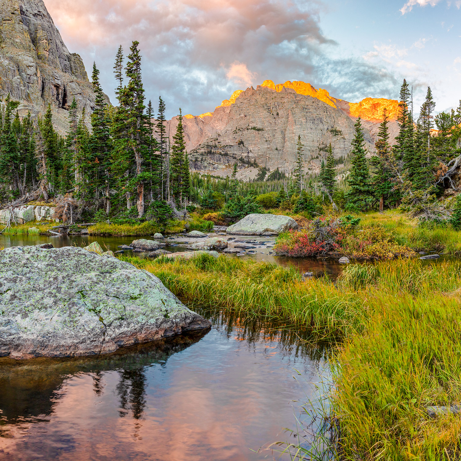 Rocky Mountain National Park isn't usually known for its fall splendor. However, this particular location provided just enough...